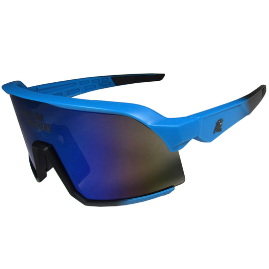 Carolina Panthers Navigator Shield Sunglasses - Carolina Panthers