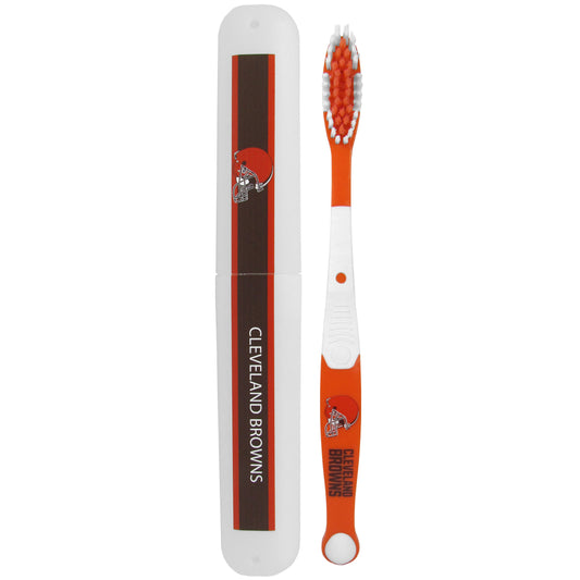 Cleveland Browns Toothbrush and Travel Case