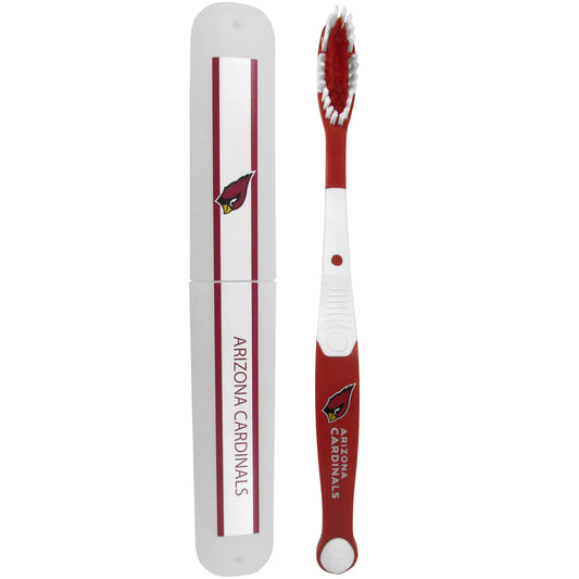 Arizona Cardinals Toothbrush and Travel Case