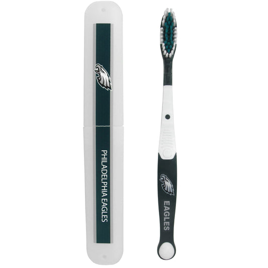 Philadelphia Eagles Toothbrush and Travel Case - Philadelphia Eagles