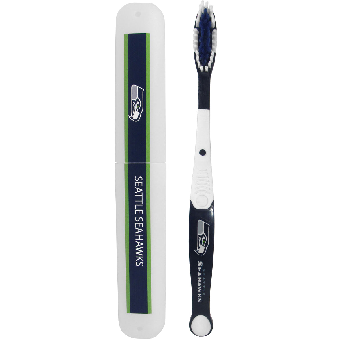 Seattle Seahawks Toothbrush and Travel Case