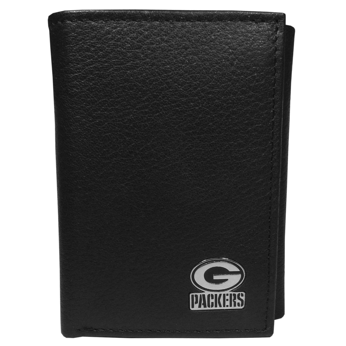 Green Bay Packers Leather Logo Tri-fold Wallet - Green Bay Packers