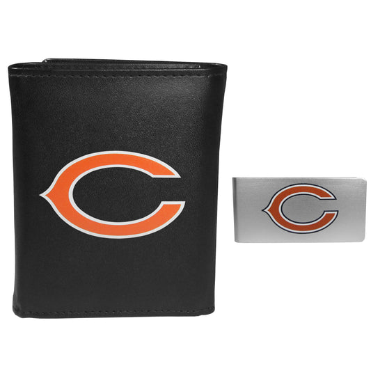 Chicago Bears Tri-fold Wallet & Money Clip