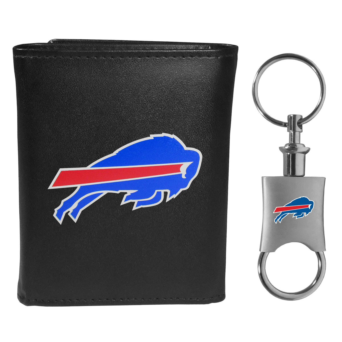 Buffalo Bills Tri-fold Wallet & Valet Key Chain