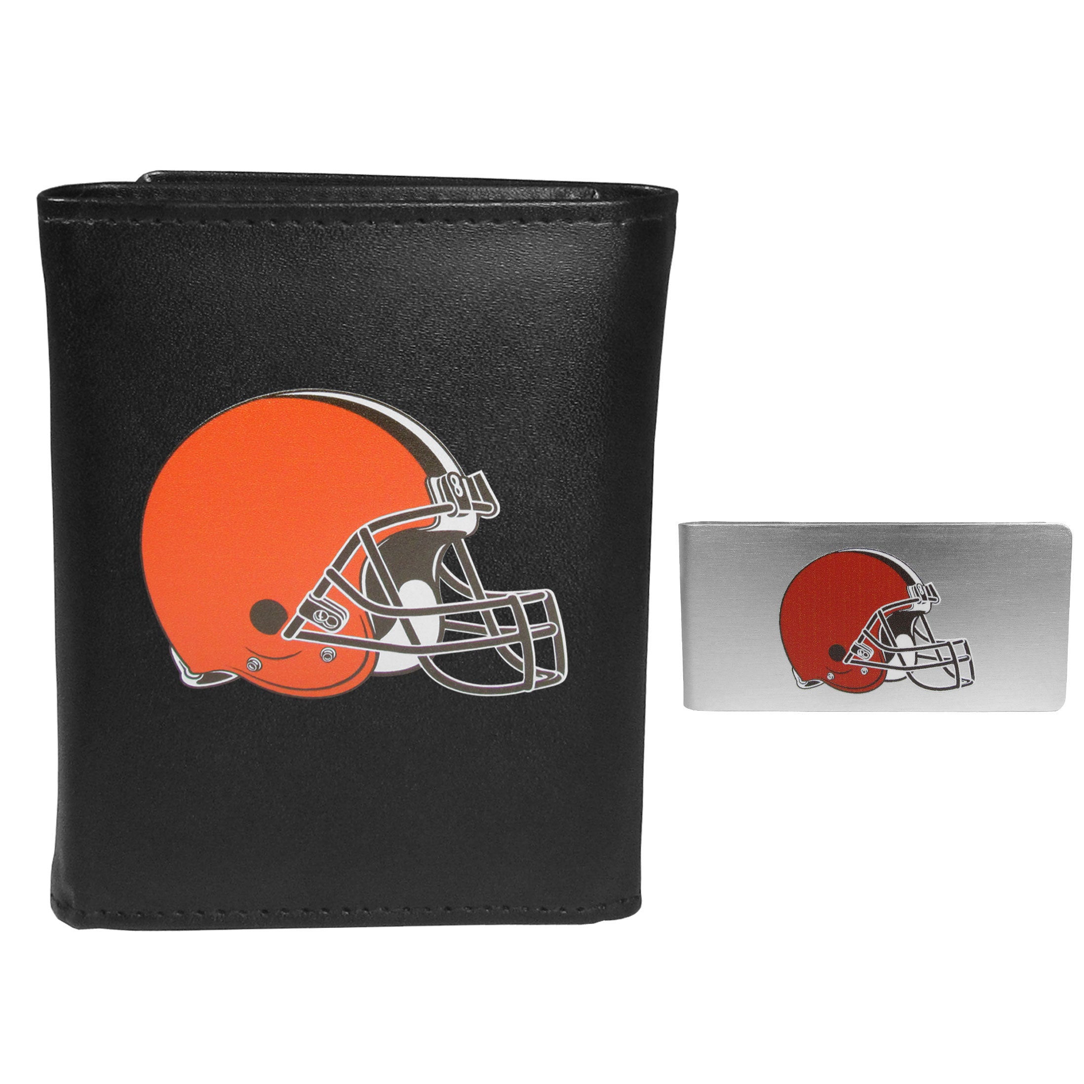 Cleveland Browns Tri-fold Wallet & Money Clip