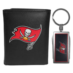 Tampa Bay Buccaneers Tri-fold Wallet & Multitool Key Chain