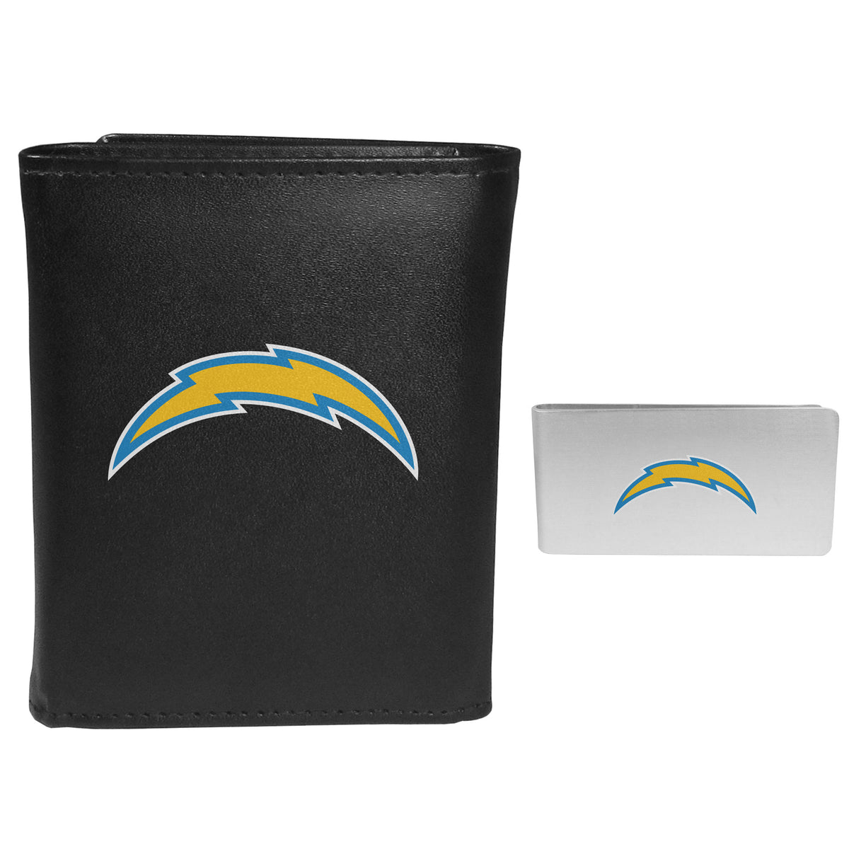 Los Angeles Chargers Tri-fold Wallet & Money Clip