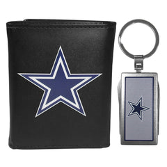 Dallas Cowboys Tri-fold Wallet & Multitool Key Chain - Dallas Cowboys