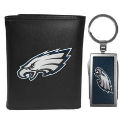 Philadelphia Eagles Tri-fold Wallet & Multitool Key Chain