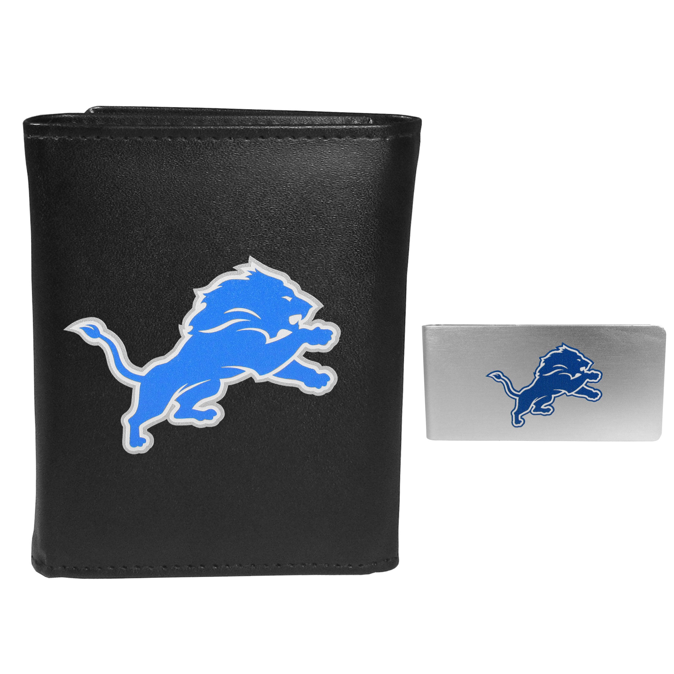 Detroit Lions Tri-fold Wallet & Money Clip