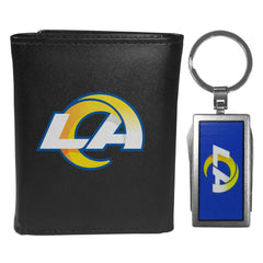 Los Angeles Rams Tri-fold Wallet & Multitool Key Chain