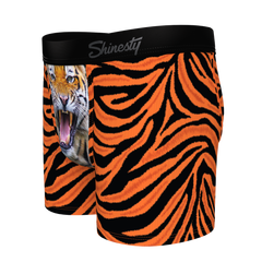 The Feral Feline | Tiger Print Boy's Boxer Briefs