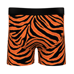 The Feral Feline | Tiger Print Boy's Boxer Briefs