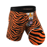 The Feral Feline | Tiger Print Long Leg Ball Hammock® Pouch Underwear With Fly