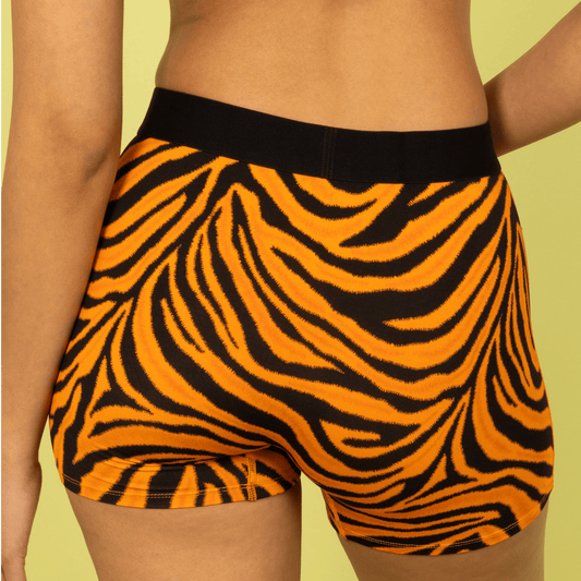 The Feral Feline | Tiger Print Women’s Boxers