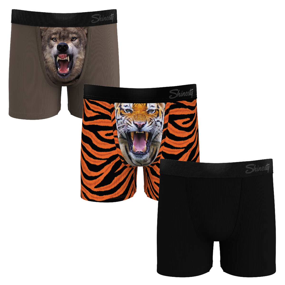 The Fierce Trio | Boy's Boxer Briefs 3 Pack