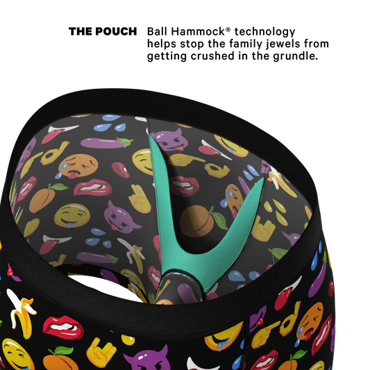 The Flirt | Emoji Ball Hammock® Pouch Underwear