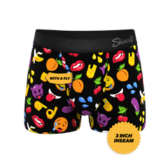 The Flirt | Emoji Ball Hammock® Pouch Trunks Underwear