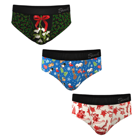 The Flirty Christmas | Ball Hammock® Pouch Briefs 3 Pack