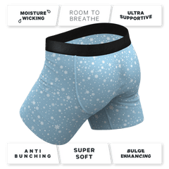 The Flurry Up | Snowman Ball Hammock® Pouch Underwear With Fly