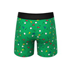 The Front Nine | Golf Ball Hammock® Pouch Underwear With Fly - Shinesty