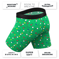 The Front Nine | Golf Ball Long Leg Ball Hammock® Pouch Underwear With Fly