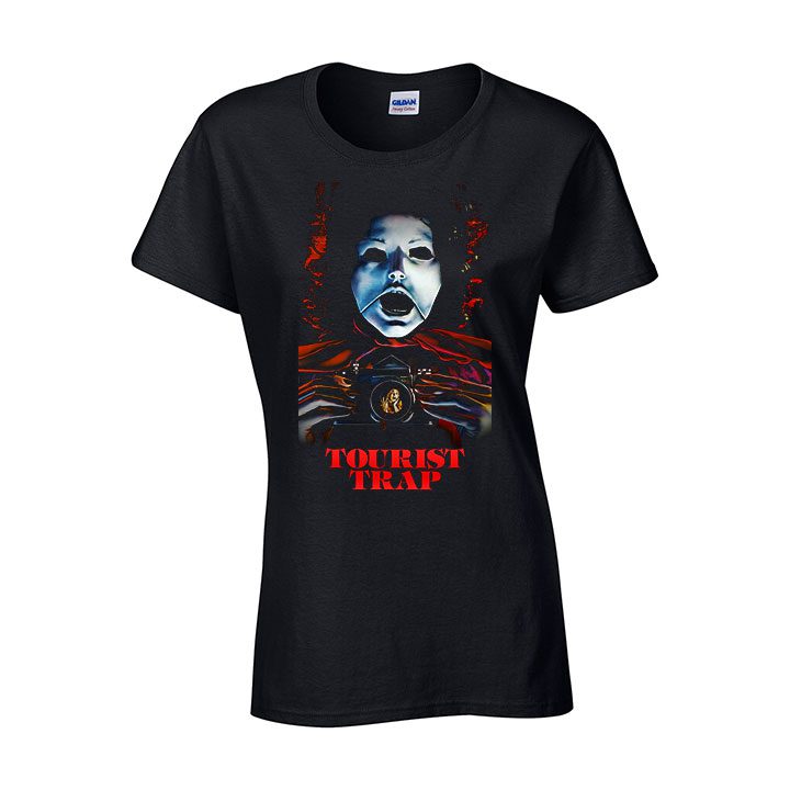 Tourist Trap Movie Poster Womens T-Shirt