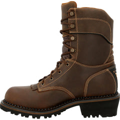 Georgia Boot AMP LT Logger Composite Toe Insulated Waterproof Work Boot