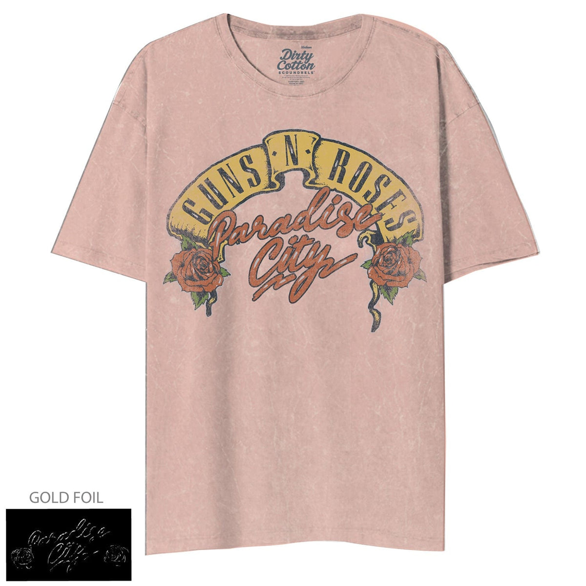 Guns N Roses-Paradise City Roses Unisex Tee - Guns N Roses