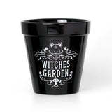 Alchemy Gothic Witches Garden Plant Pot - Alchemy Gothic