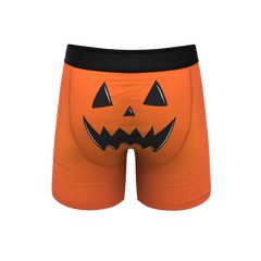 The Good Gourd | Jack O Lantern Ball Hammock® Pouch Underwear With Fly