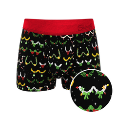 The Goodie Garland | Christmas Tinsel Busts Ball Hammock® Pouch Trunks Underwear