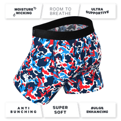 The Grand Finale | USA Camouflage Ball Hammock® Pouch Underwear