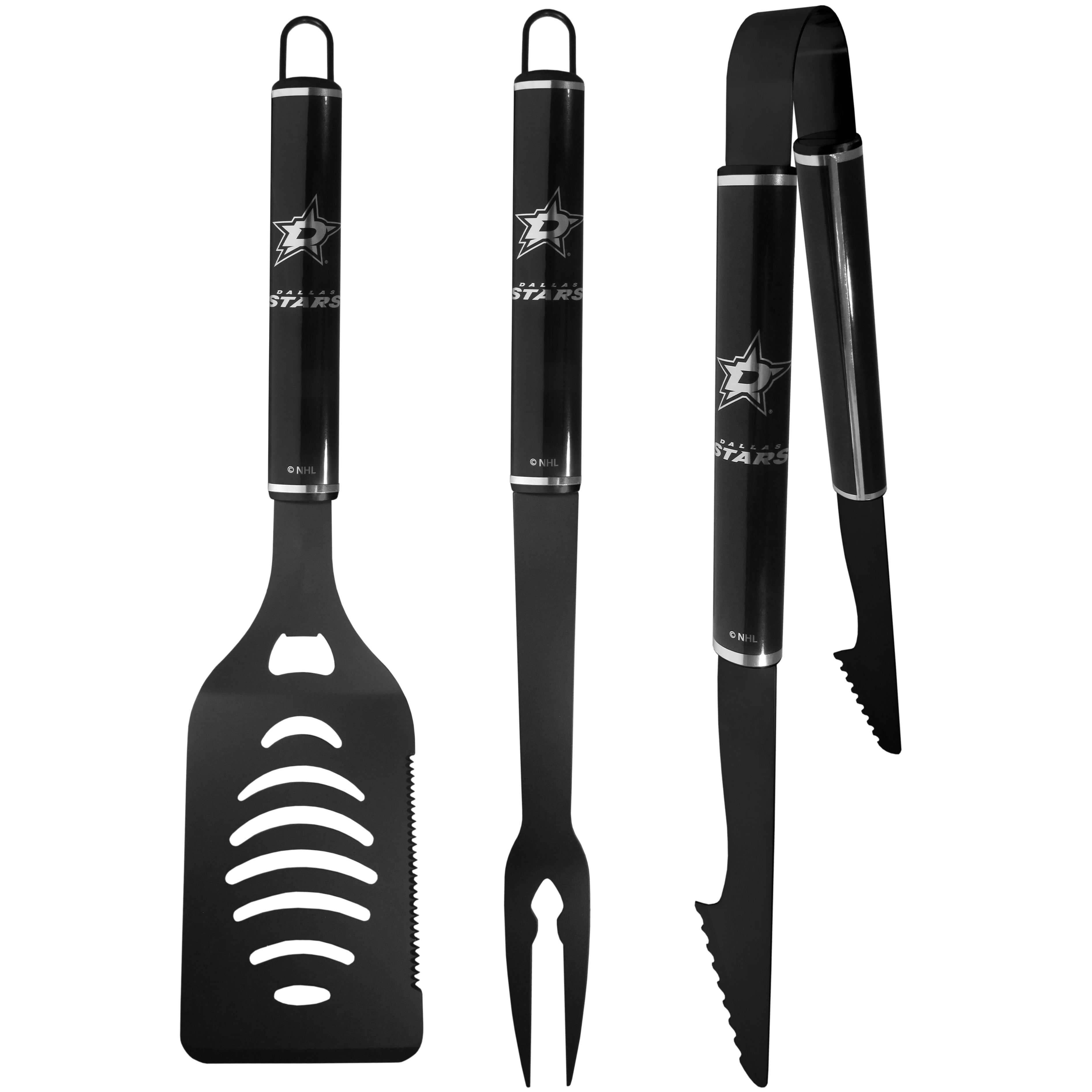 Dallas Stars™ 3 pc Monochromatic BBQ Set