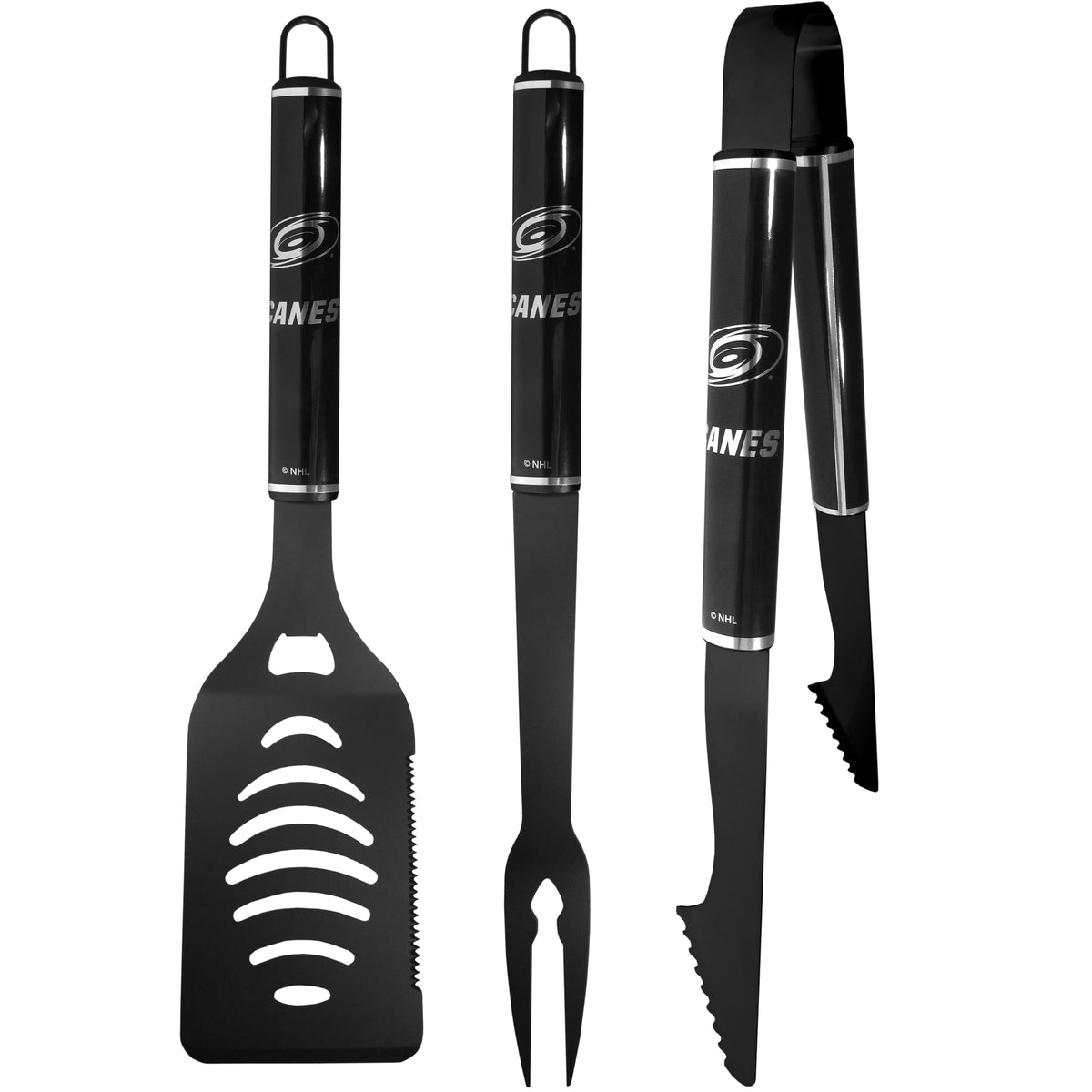 Carolina Hurricanes® 3 pc Monochromatic BBQ Set