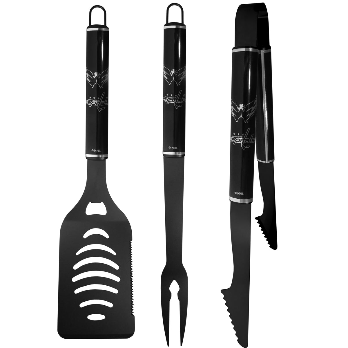 Washington Capitals® 3 pc Monochromatic BBQ Set