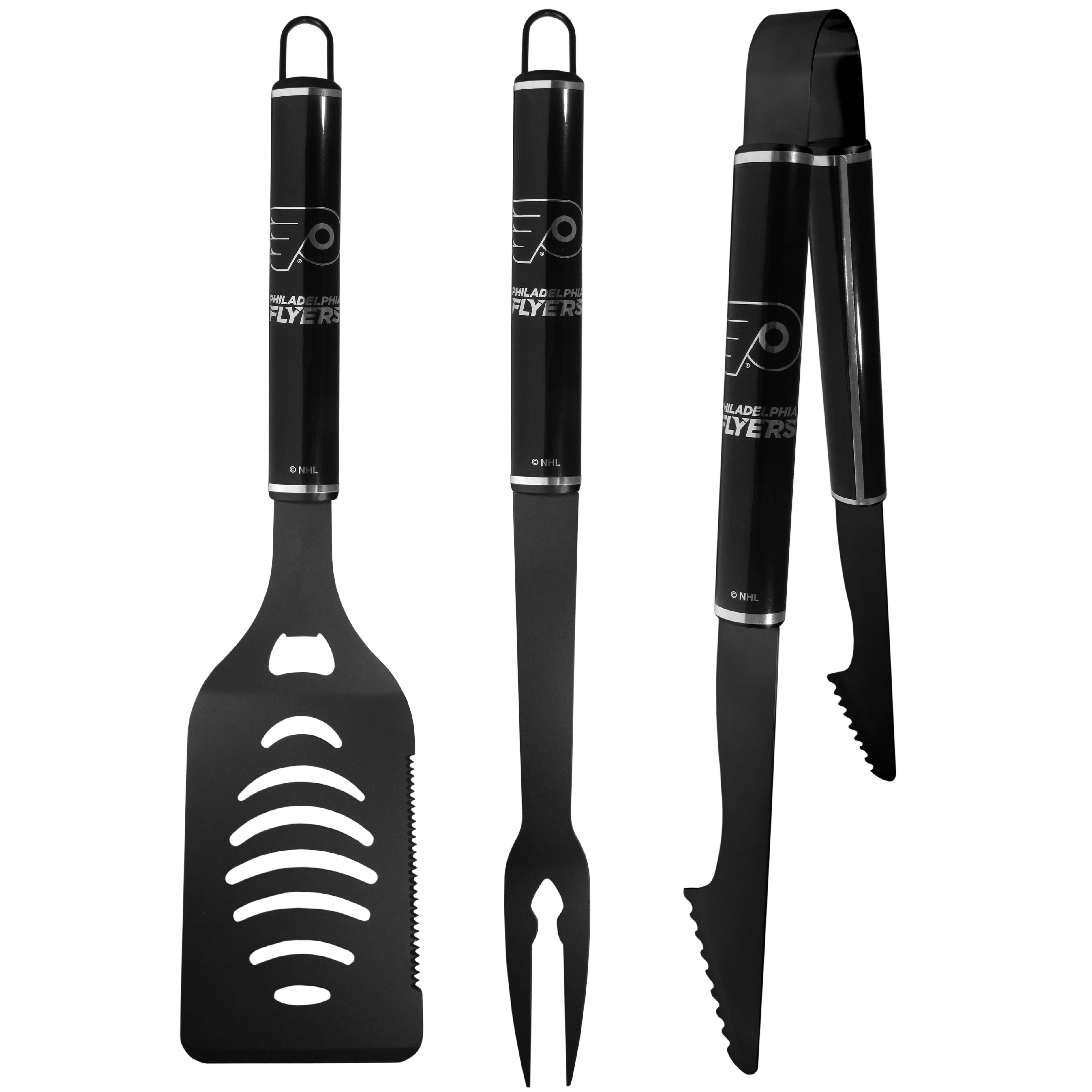 Philadelphia Flyers® 3 pc Monochromatic BBQ Set