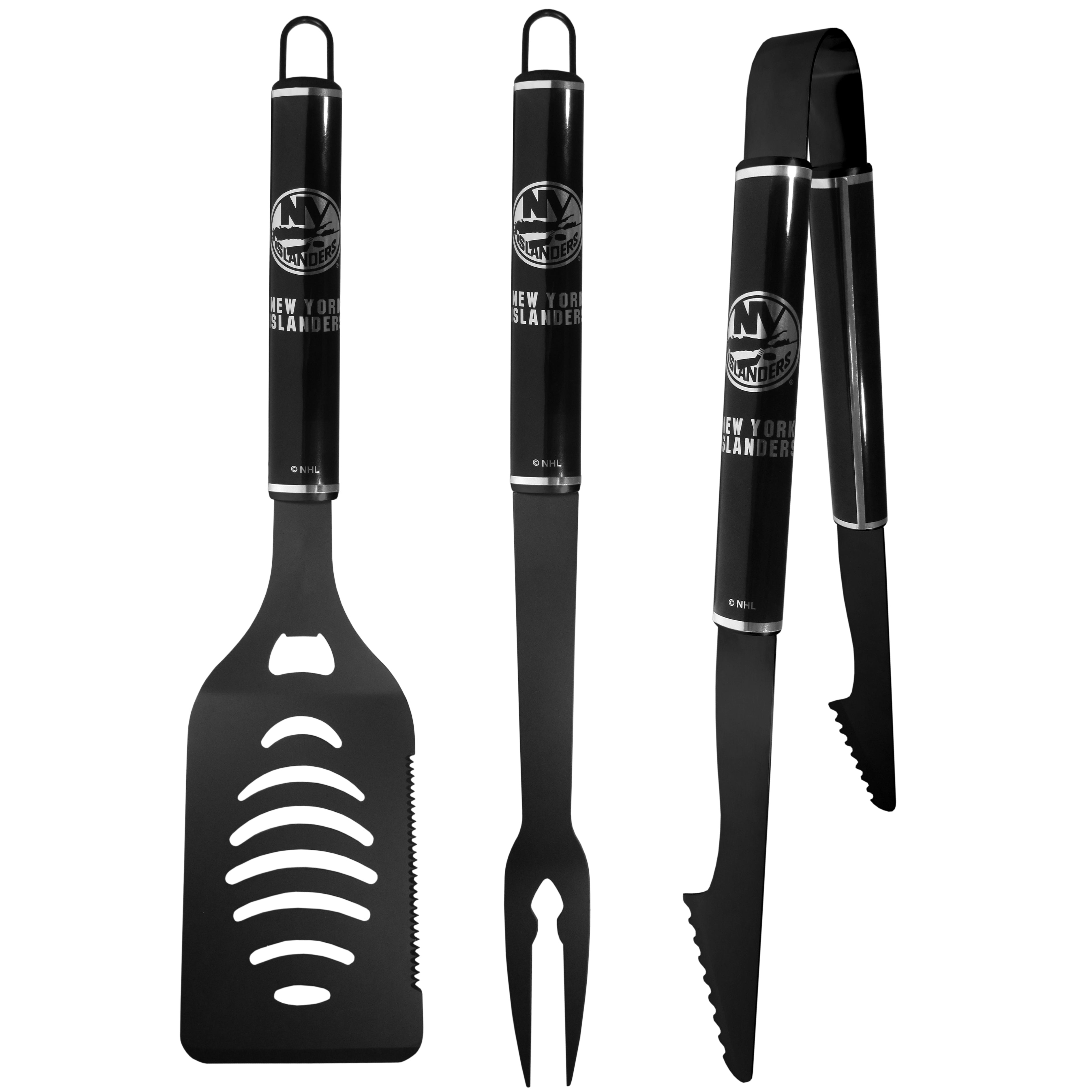 New York Islanders® 3 pc Monochromatic BBQ Set