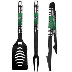 Dallas Stars™ 3 pc Black Tailgater BBQ Set