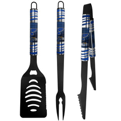 St. Louis Blues® 3 pc Black Tailgater BBQ Set