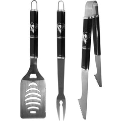 Pittsburgh Penguins® 3 pc Steel BBQ Set in Black