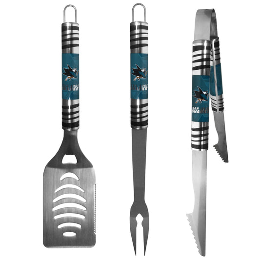 San Jose Sharks® 3 pc Tailgater BBQ Tools