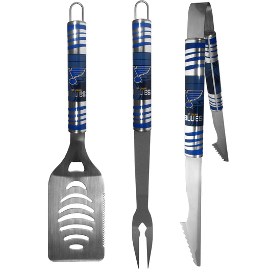 St. Louis Blues® 3 pc Tailgater BBQ Tools