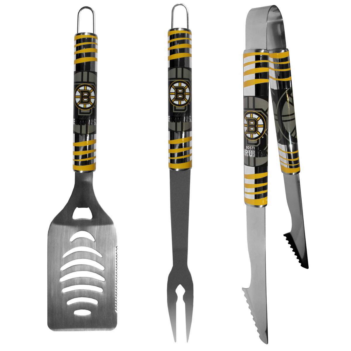 Boston Bruins® 3 pc Tailgater BBQ Tools - Boston Bruins®