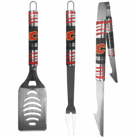 Calgary Flames® 3 pc Tailgater BBQ Tools - Calgary Flames®