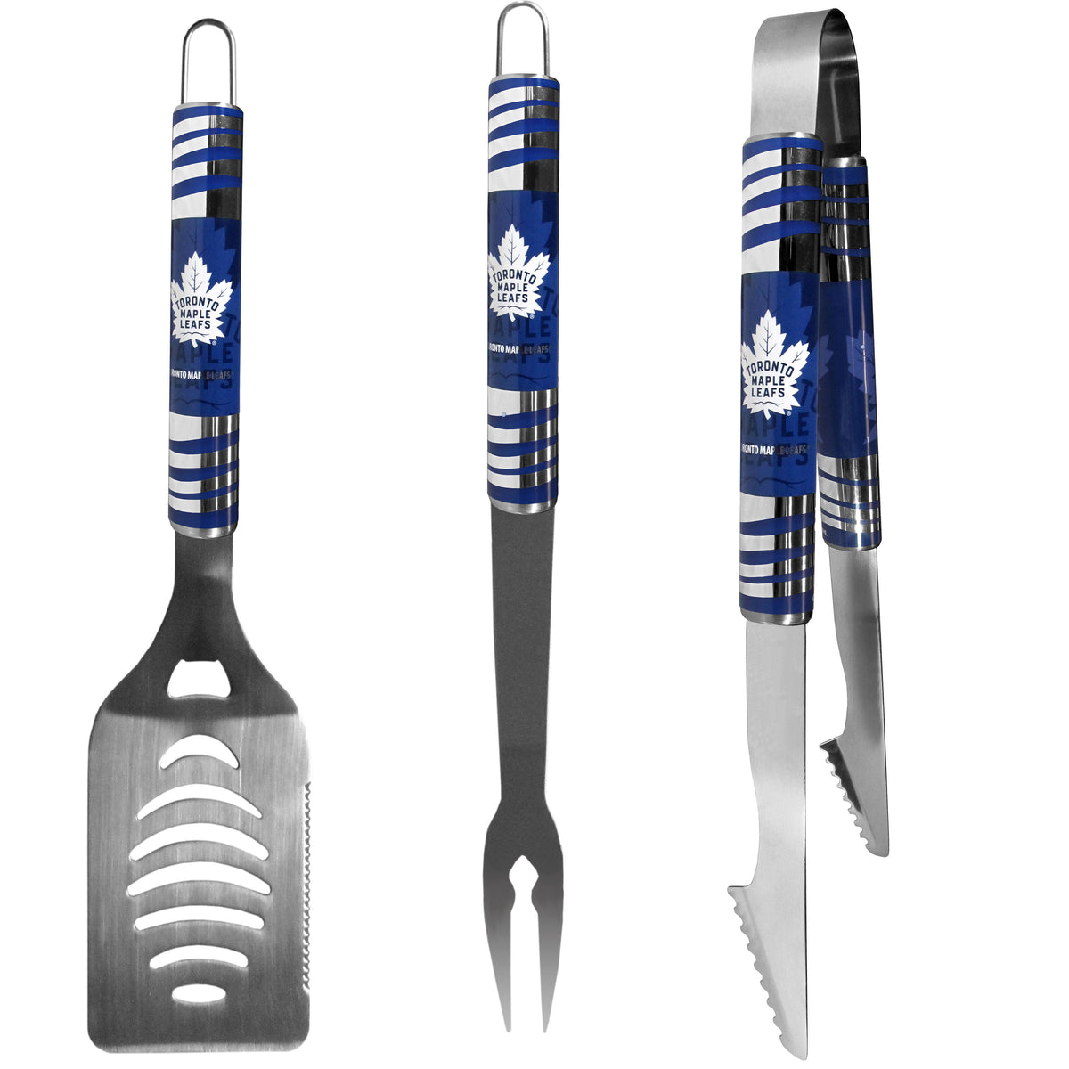 Herramientas para barbacoa de 3 piezas de Toronto Maple Leafs® para el tailgater