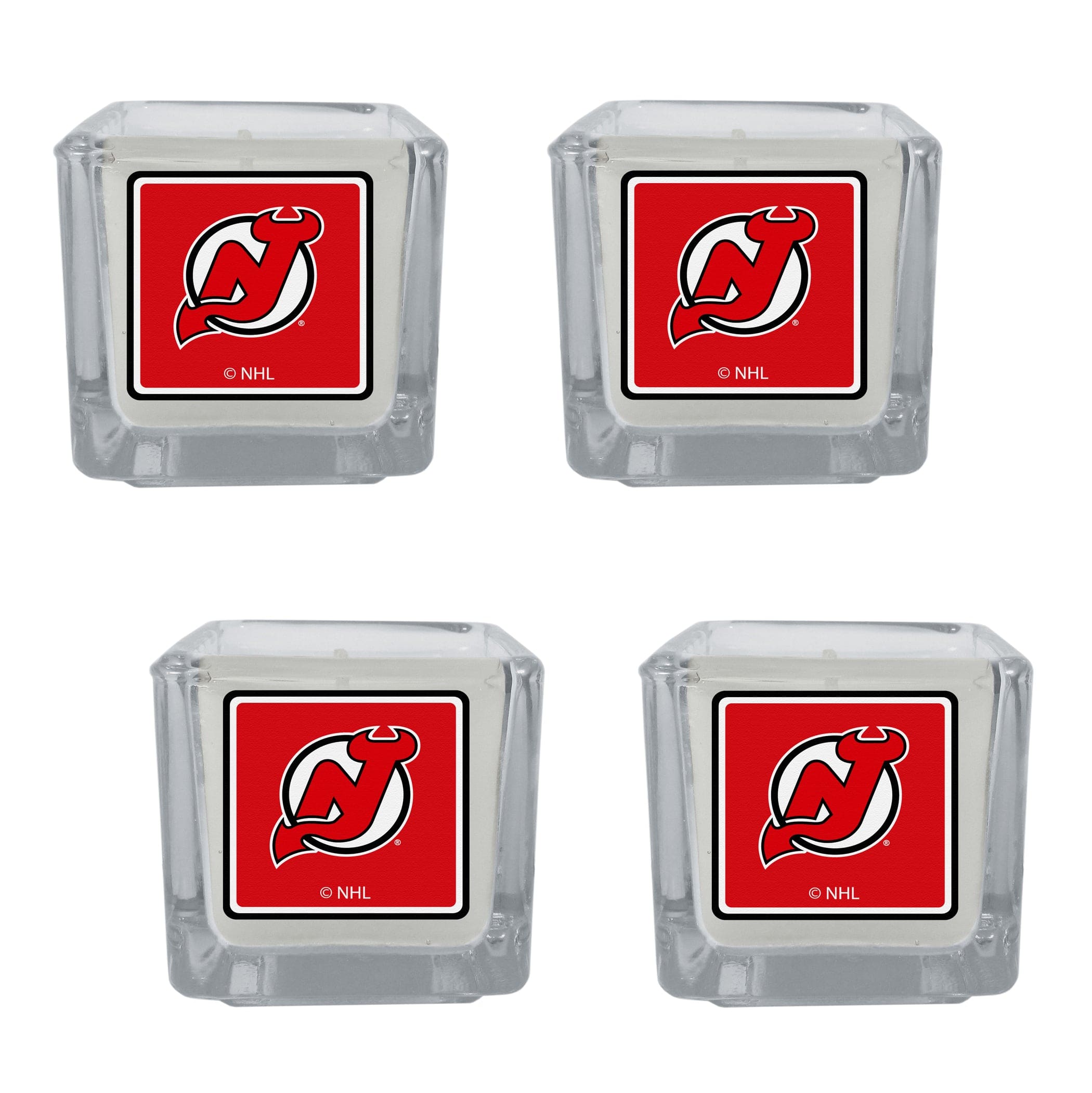 New Jersey Devils® Scented Candles, 4 pk - New Jersey Devils