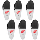 Detroit Red Wings Chip Clip Magnets, 6pk