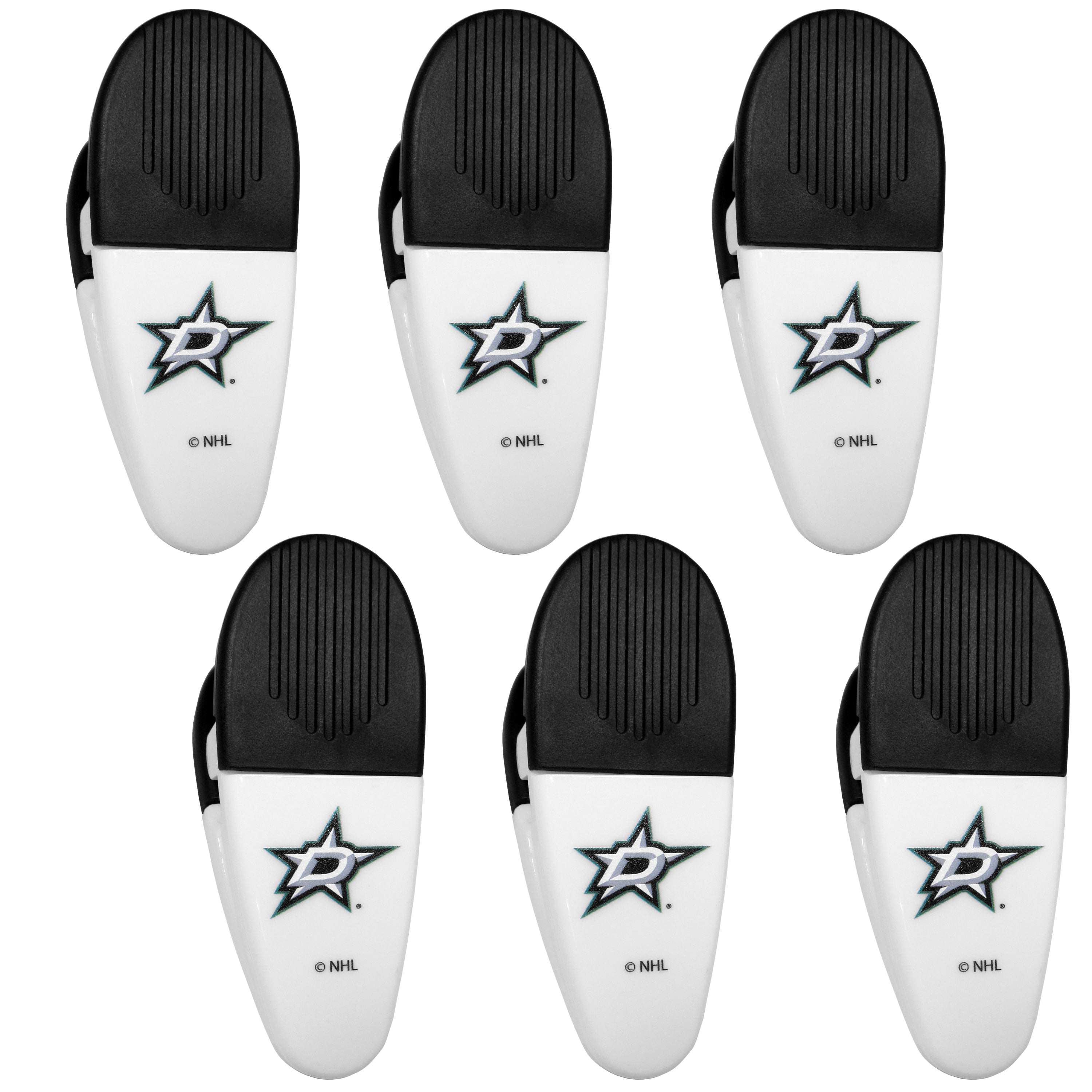 Dallas Stars™ Chip Clip Magnets, 6pk