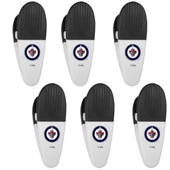 Winnipeg Jets™ Chip Clip Magnets, 6pk